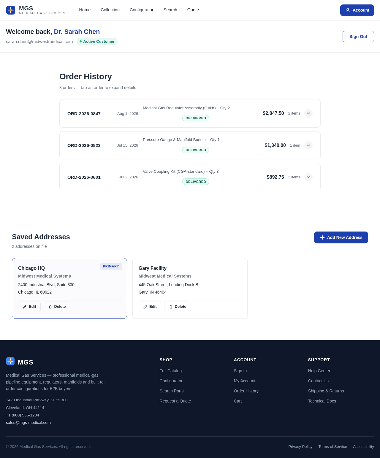 Account design preview