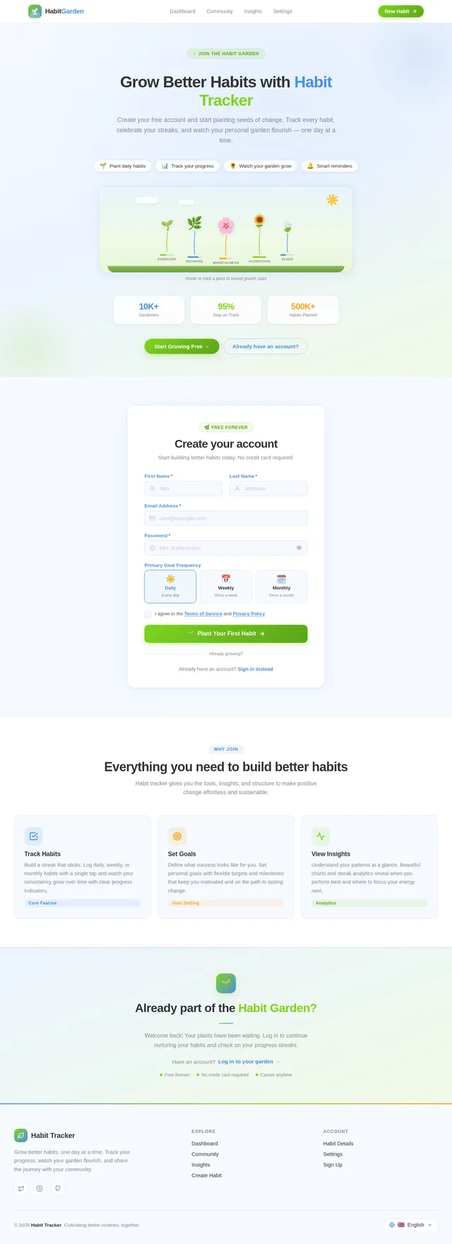 Signup