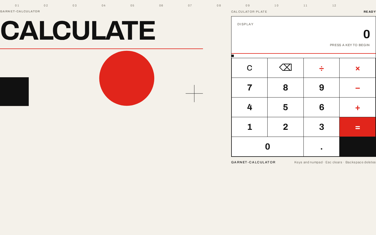 Calculator design preview