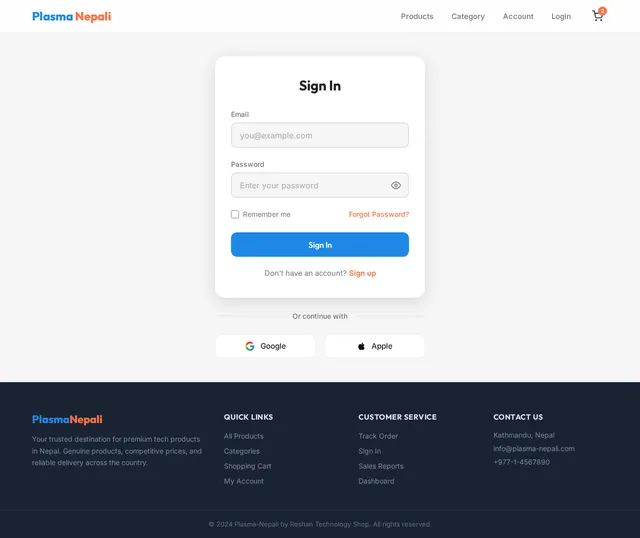 Login