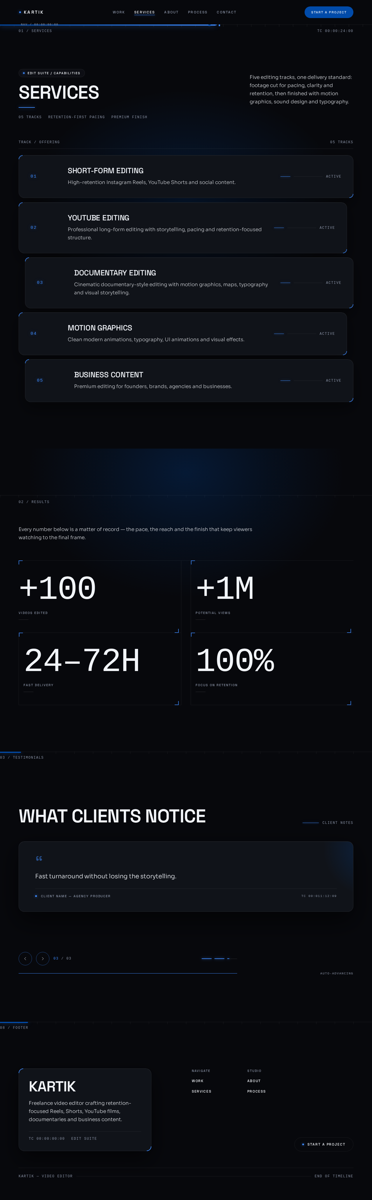 Services design preview
