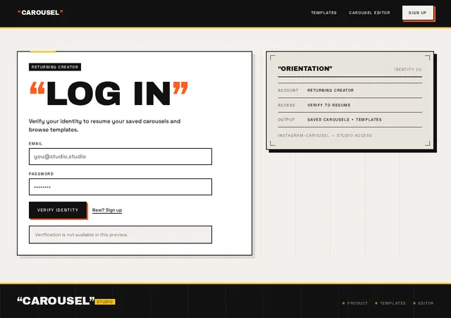 Login