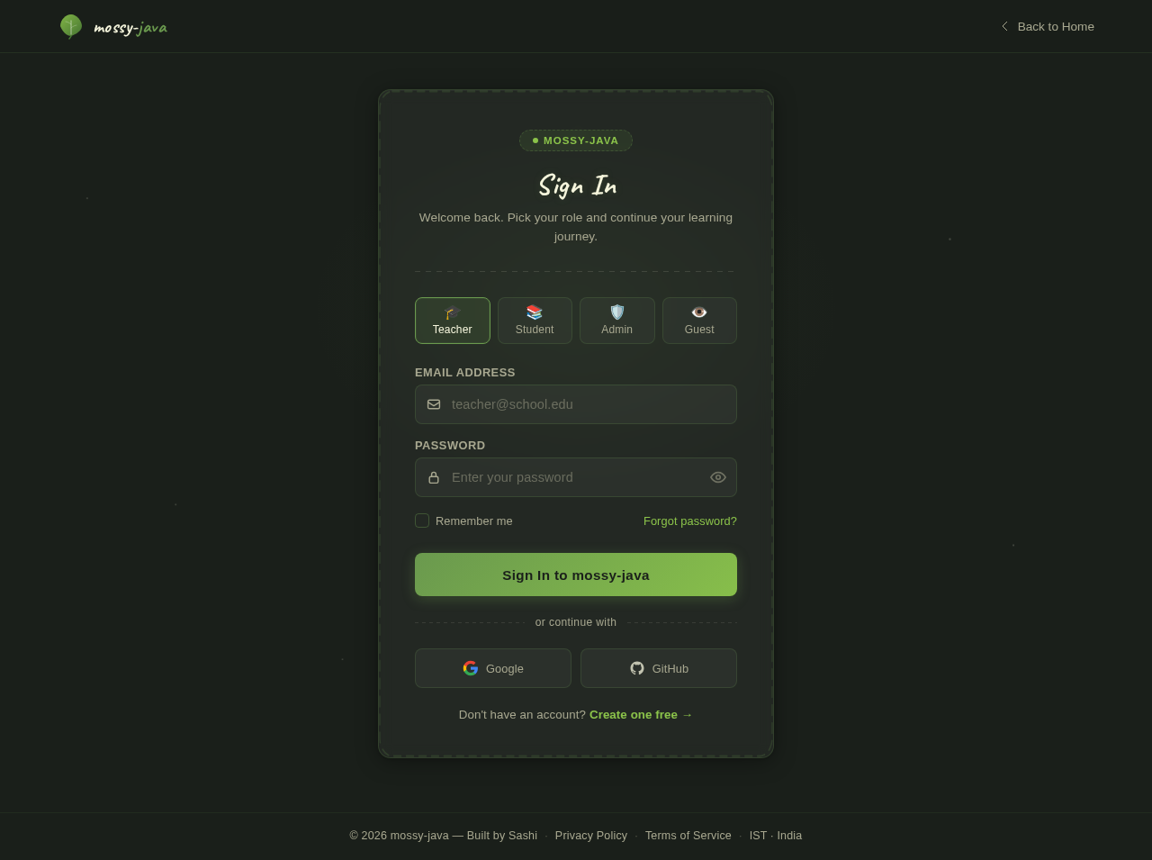 Login design preview