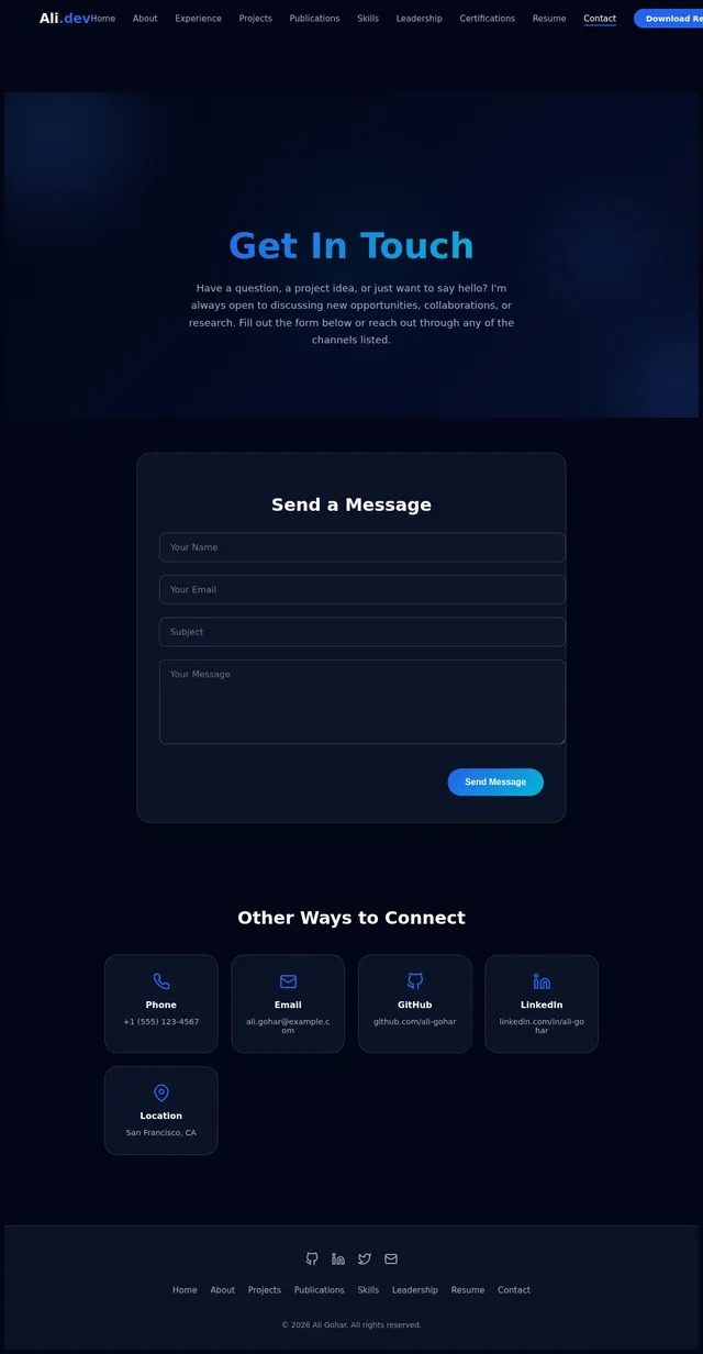 Contact