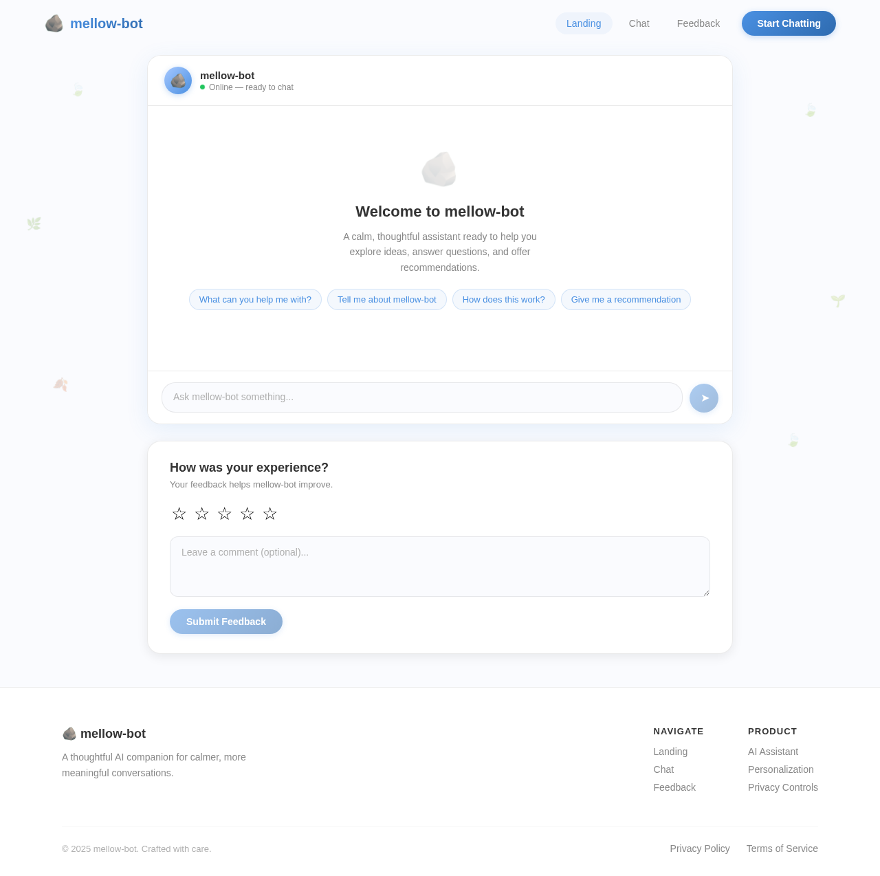 Chat design preview