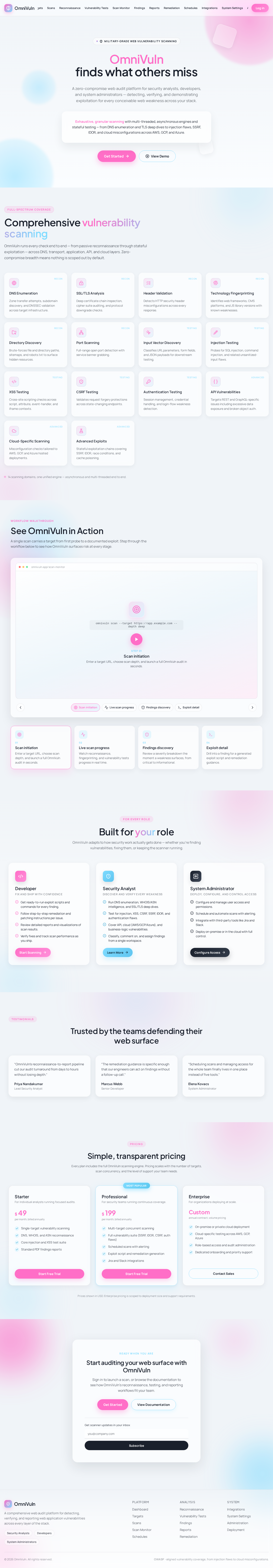 Landing design preview