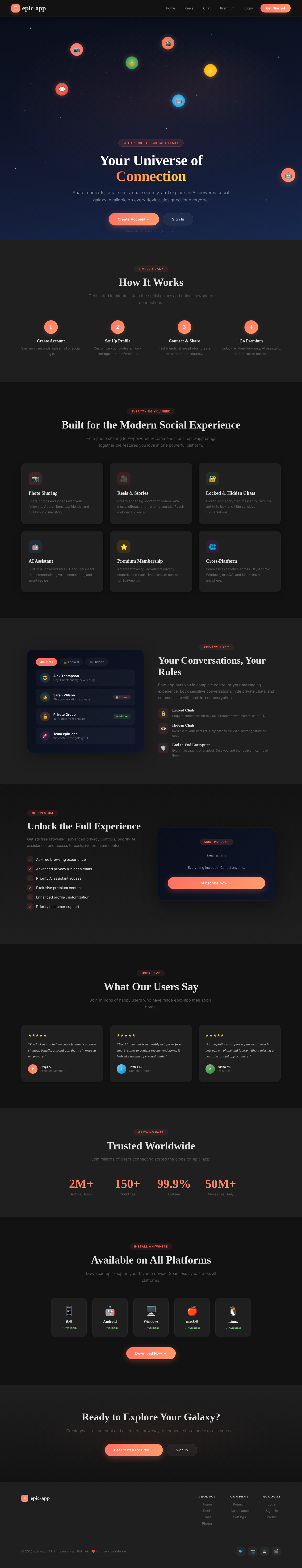 Landing design preview