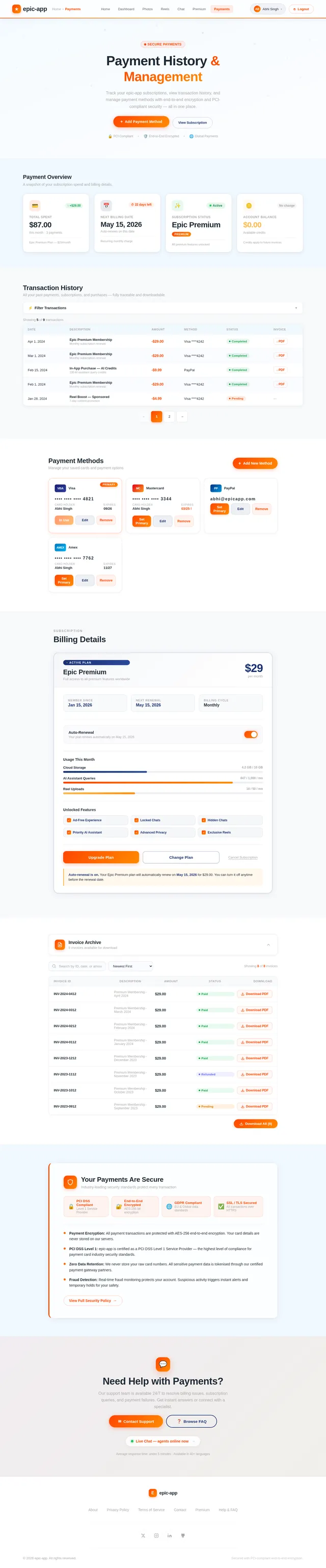 Payments
