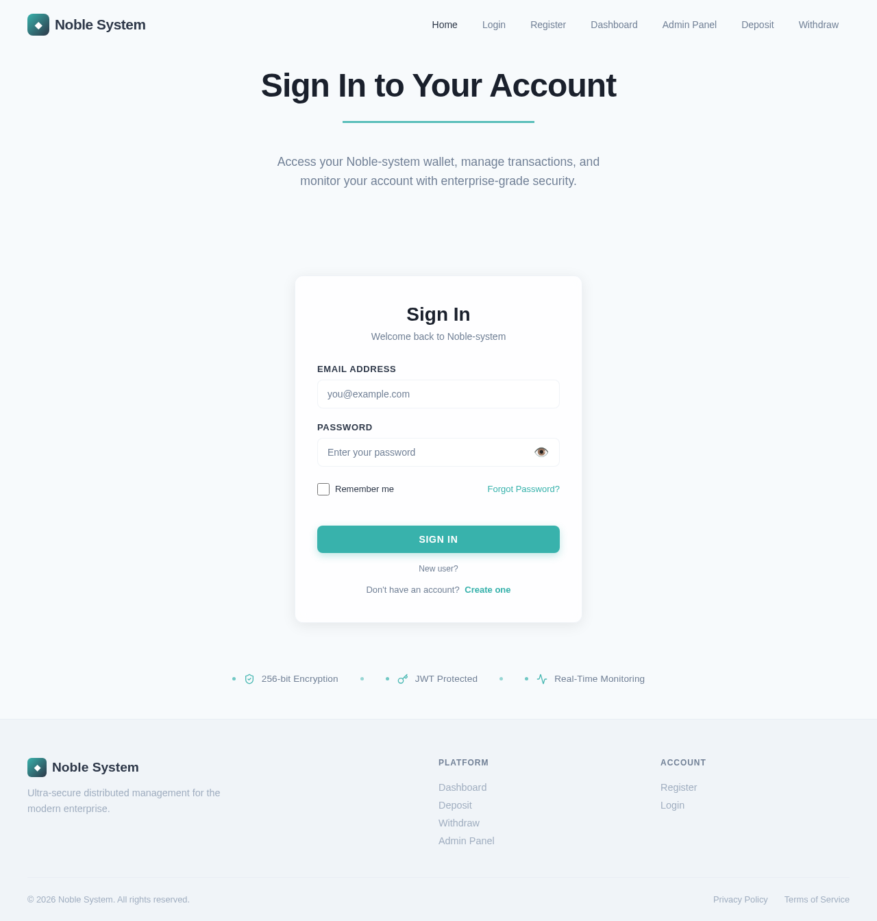 Login design preview