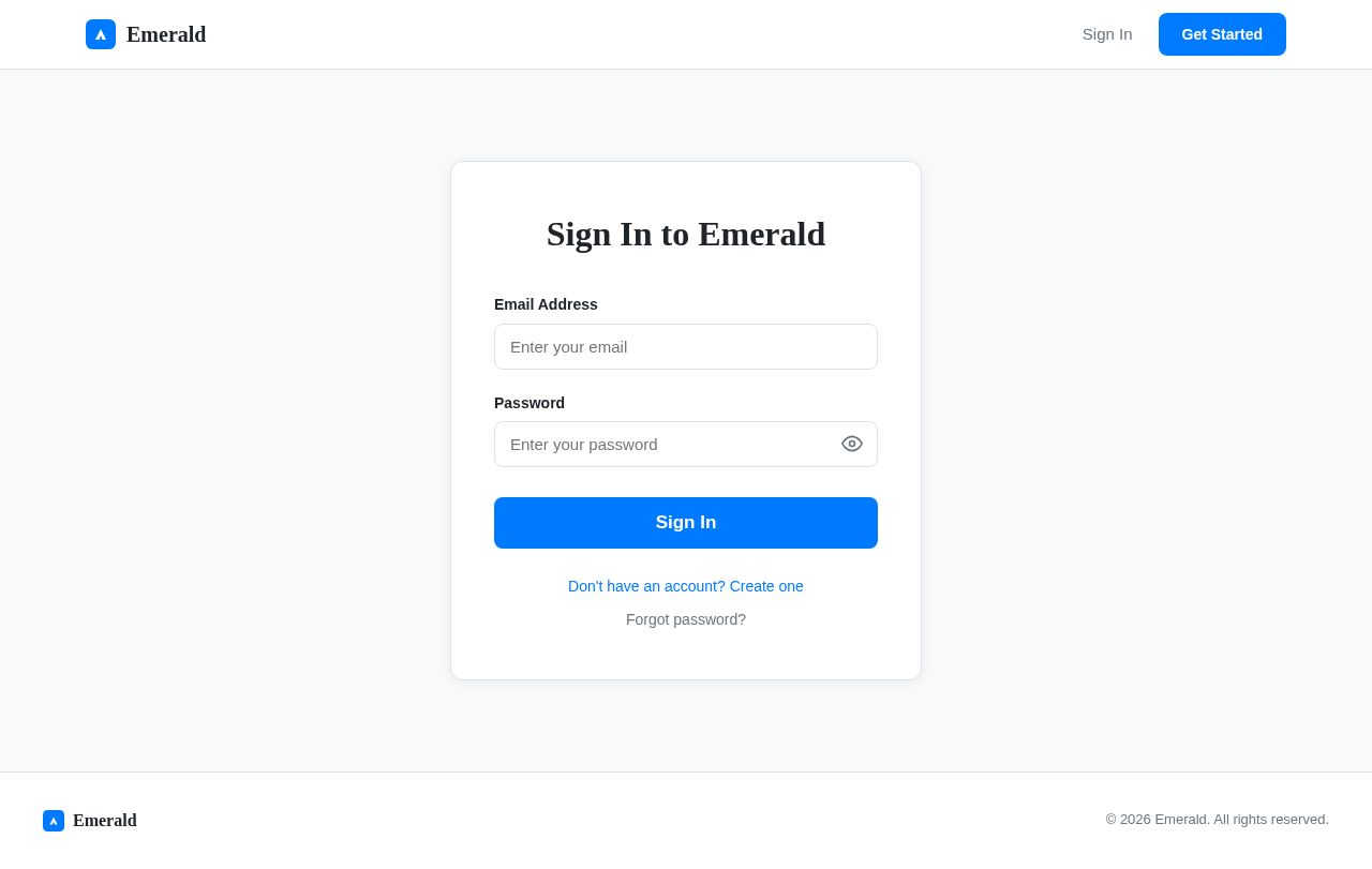 Authentication design preview