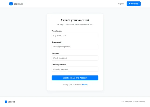 Signup