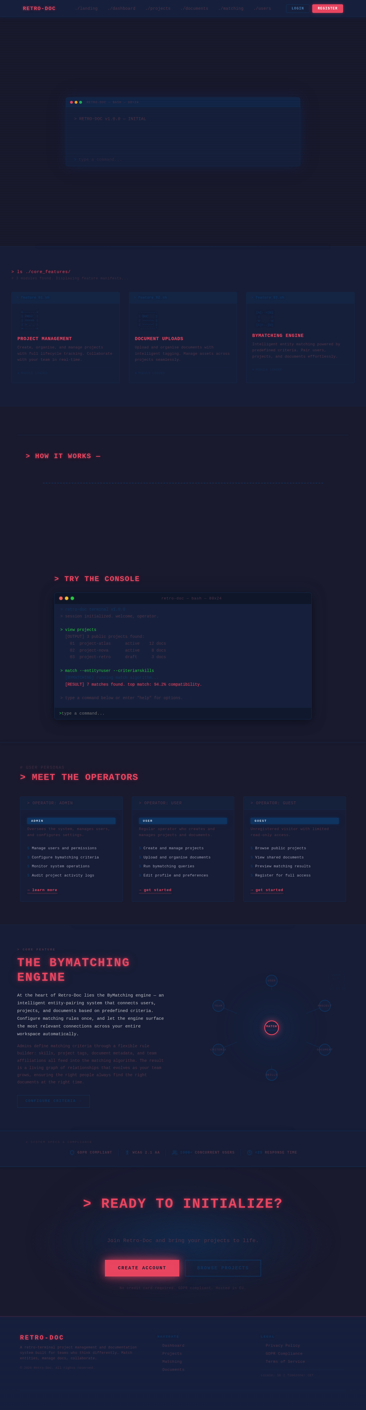 Landing design preview