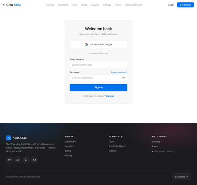 Login
