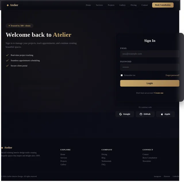 Login