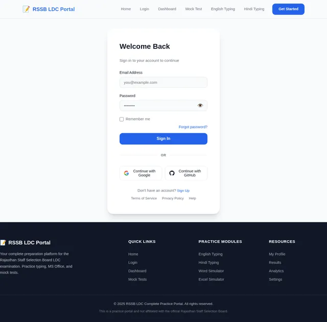 Login
