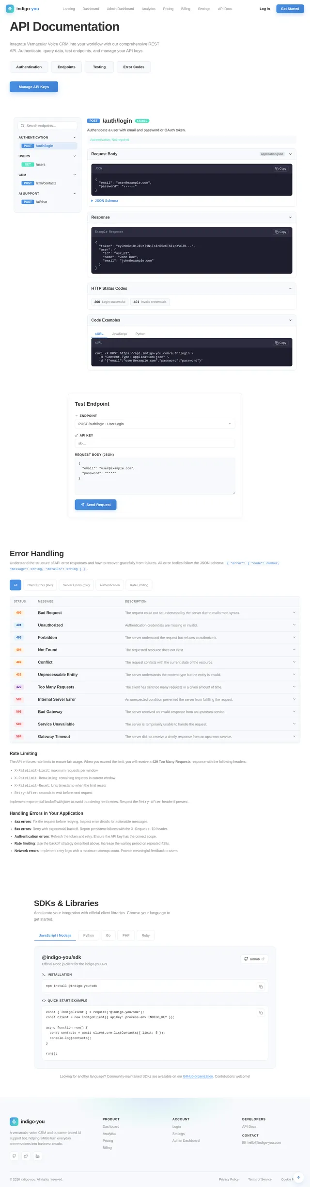 API Docs