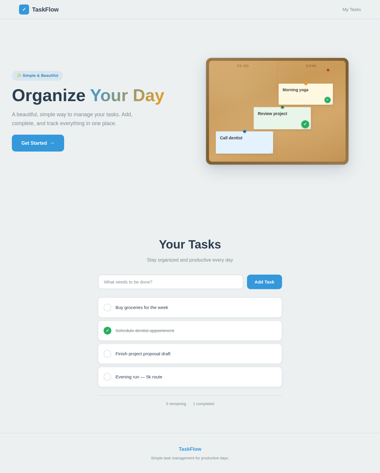 Todo design preview