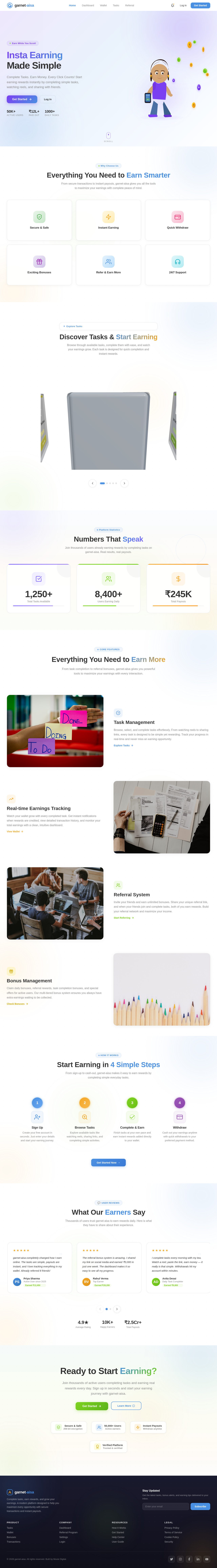 Landing design preview