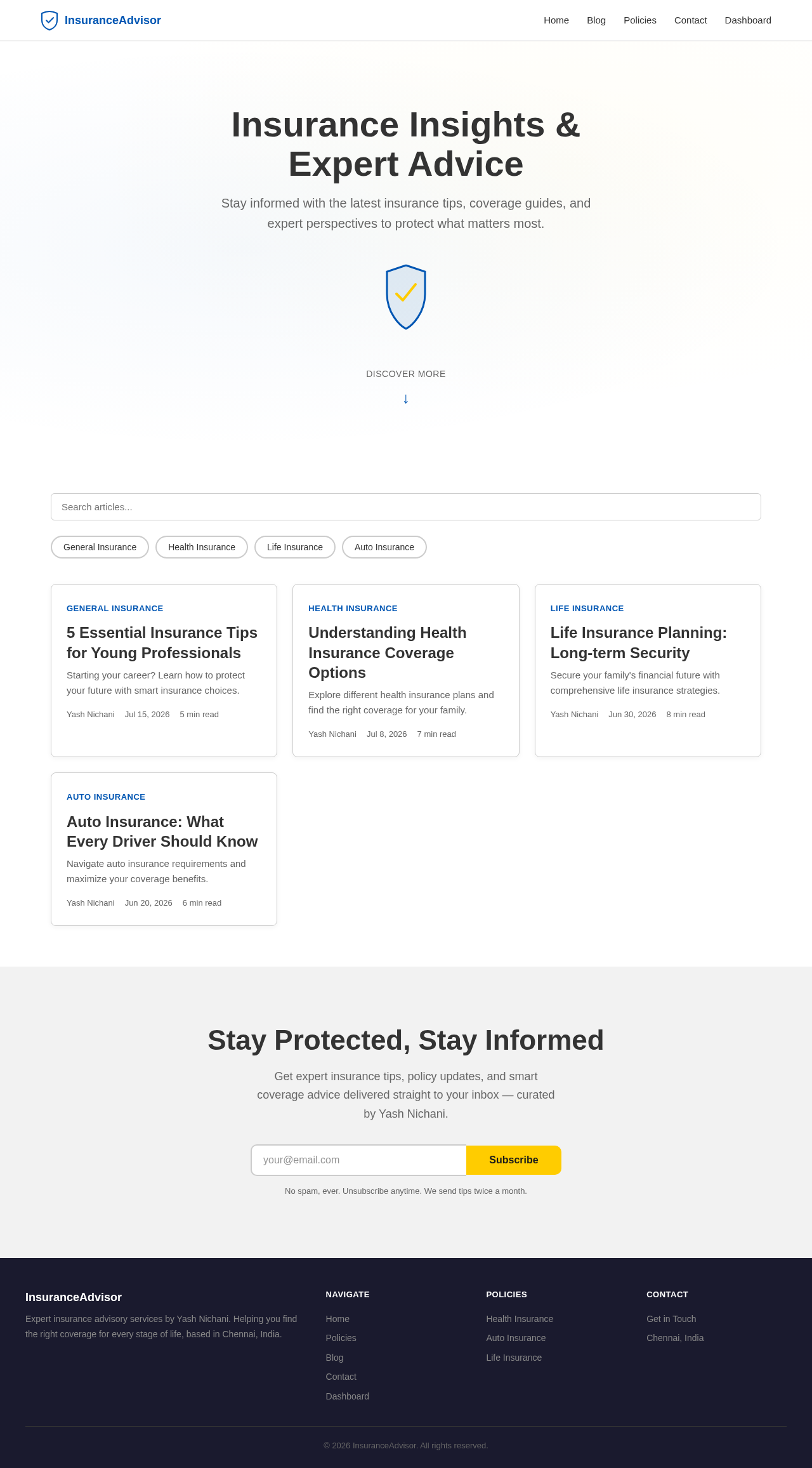 Blog design preview