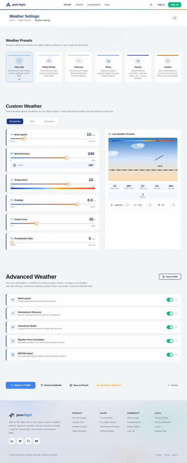 WeatherSettings