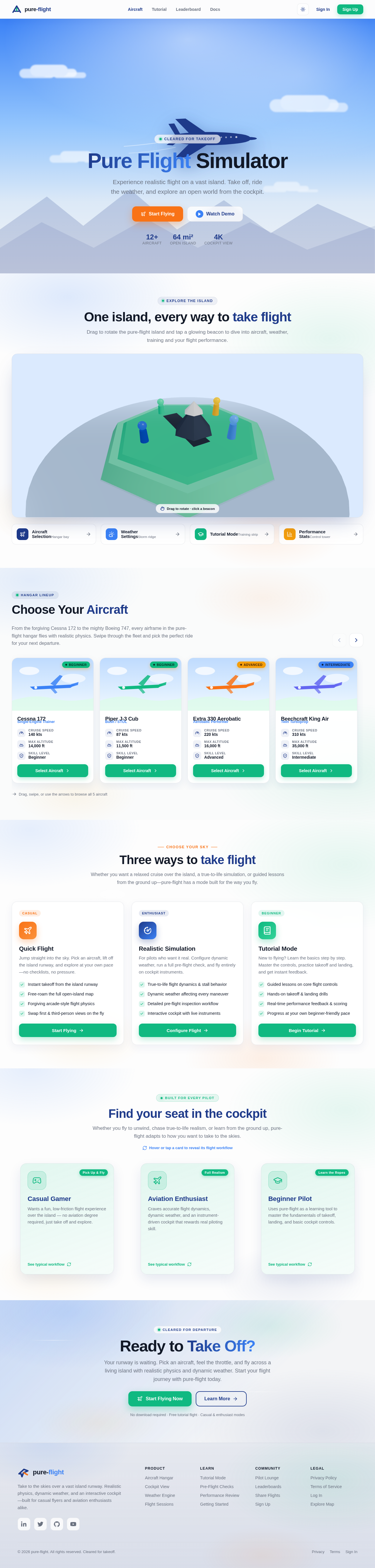 Landing design preview