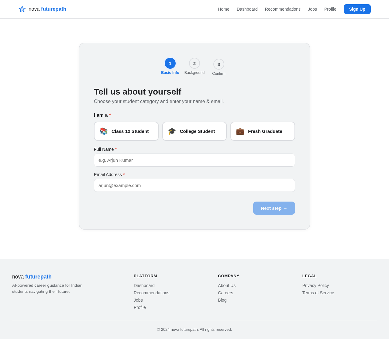 Onboarding design preview