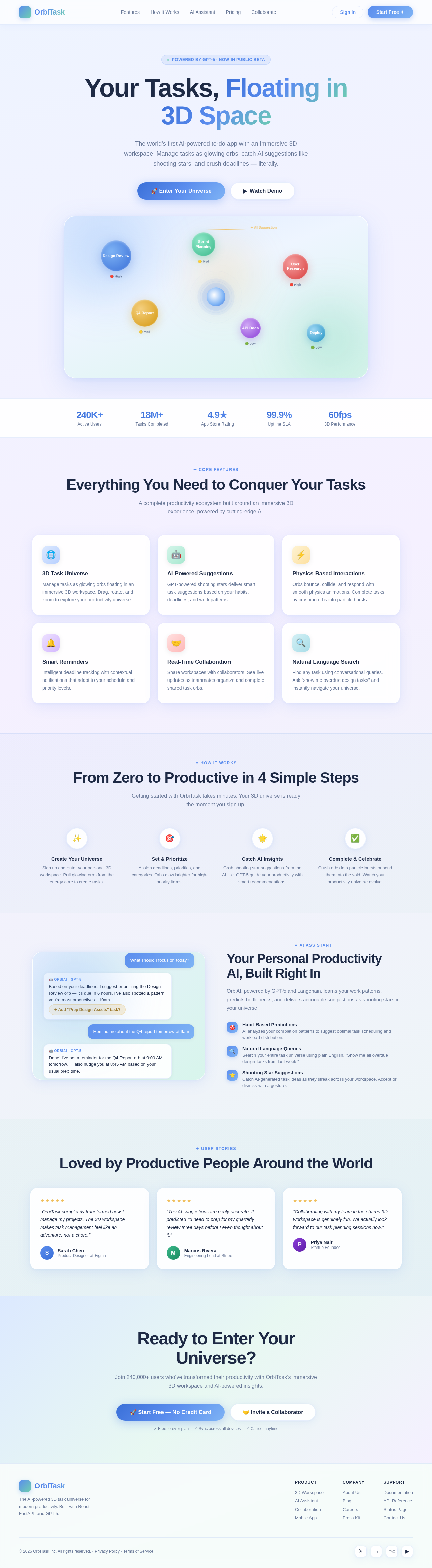 Landing design preview