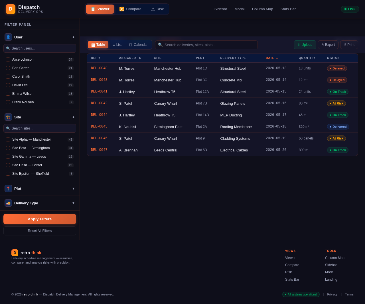 Sidebar design preview