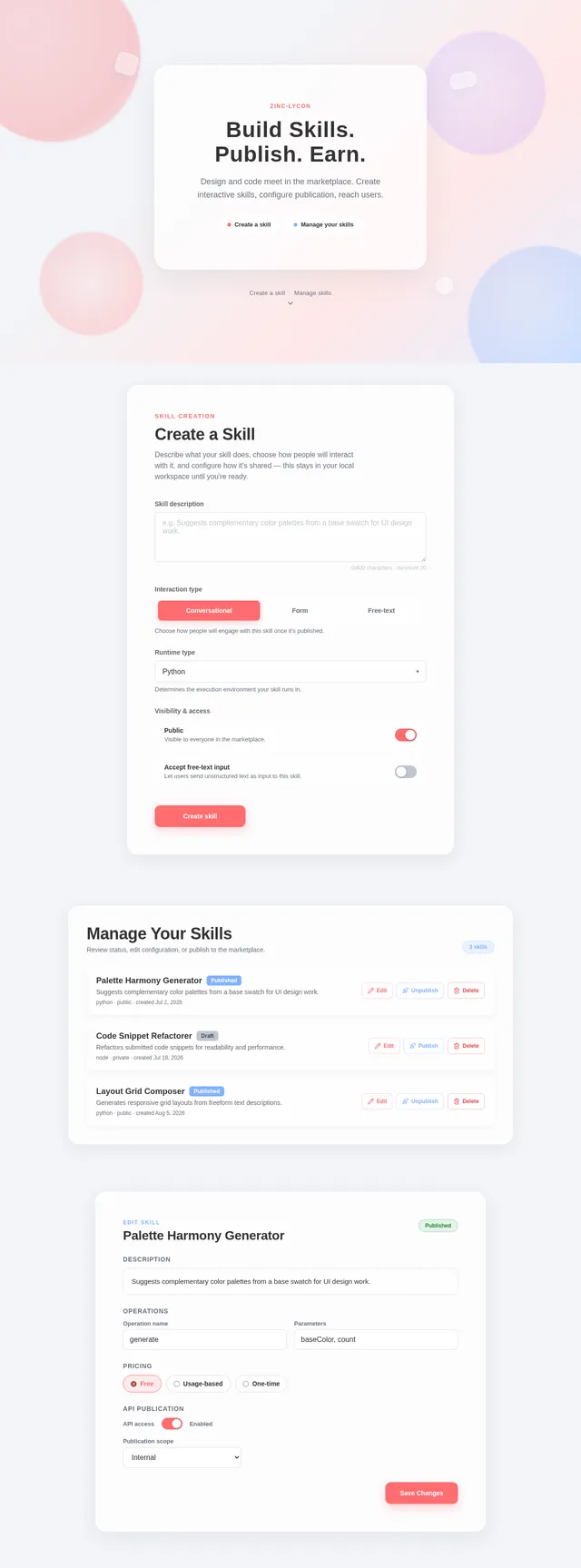 Lycon Stitches App