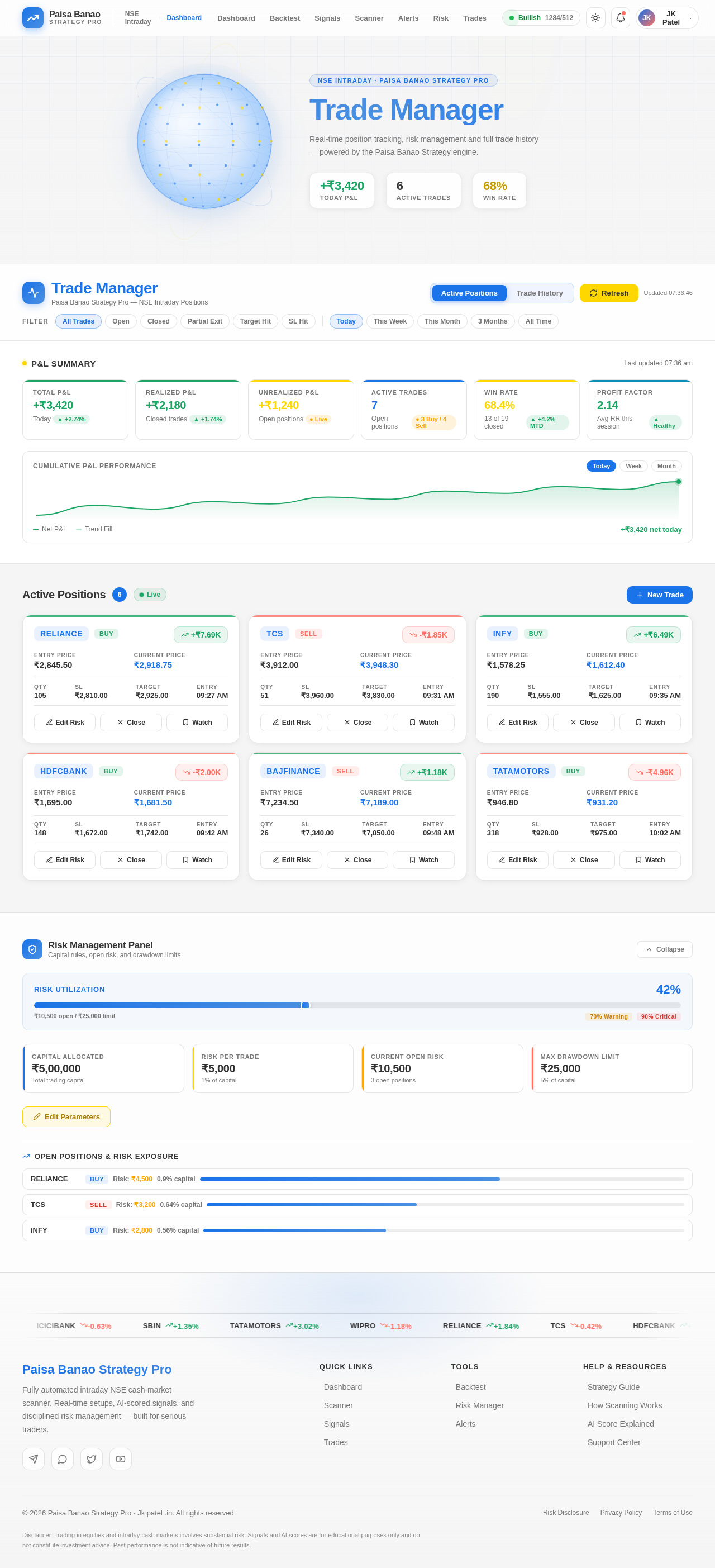 Trades design preview