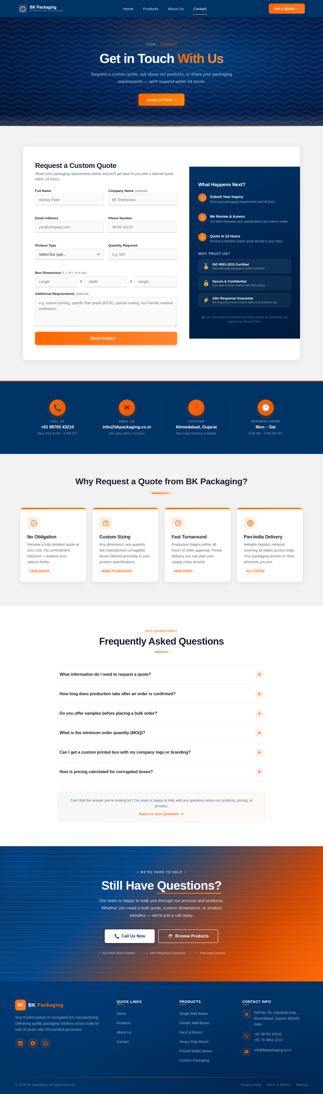 Inquiries design preview