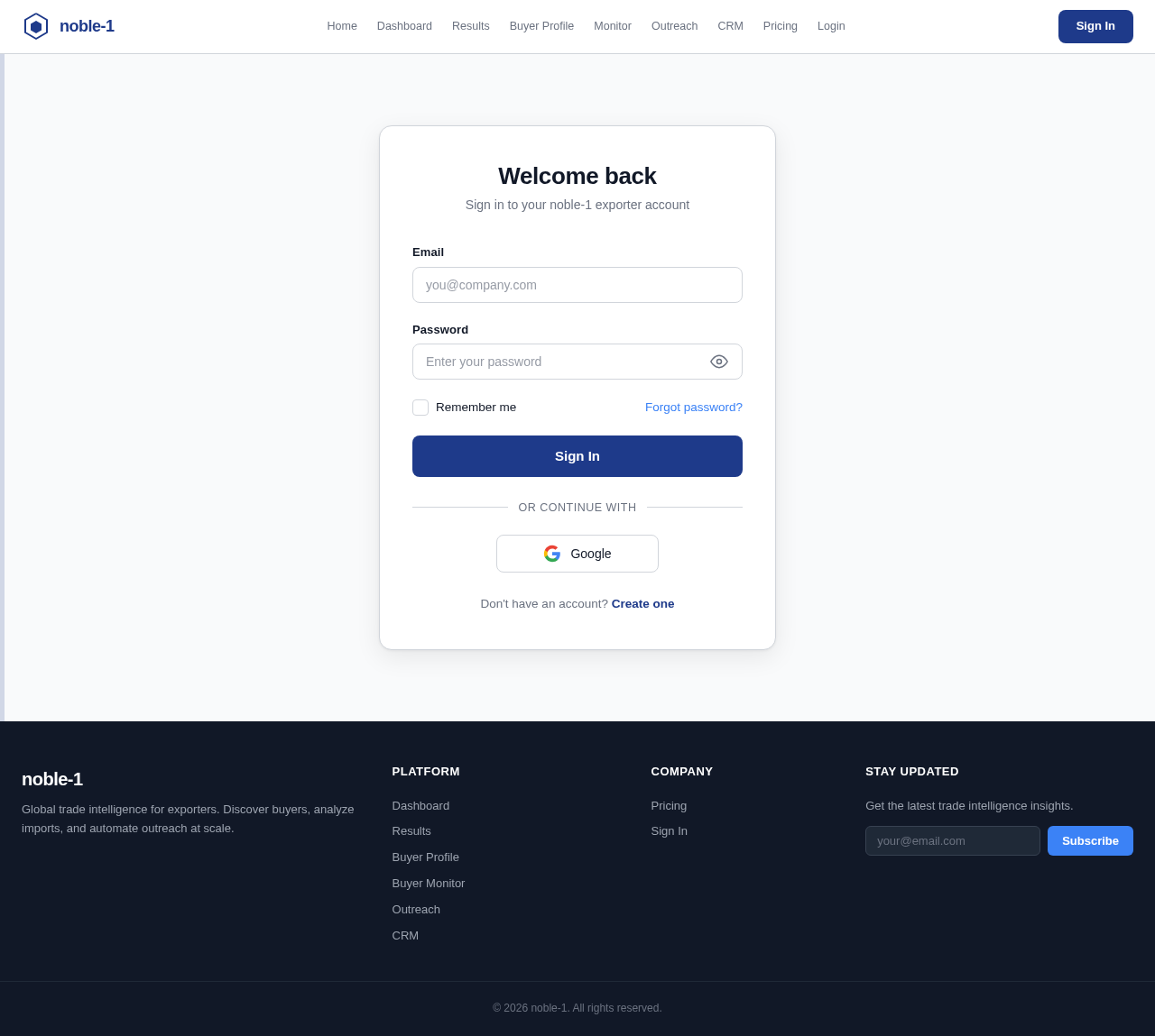 Login design preview