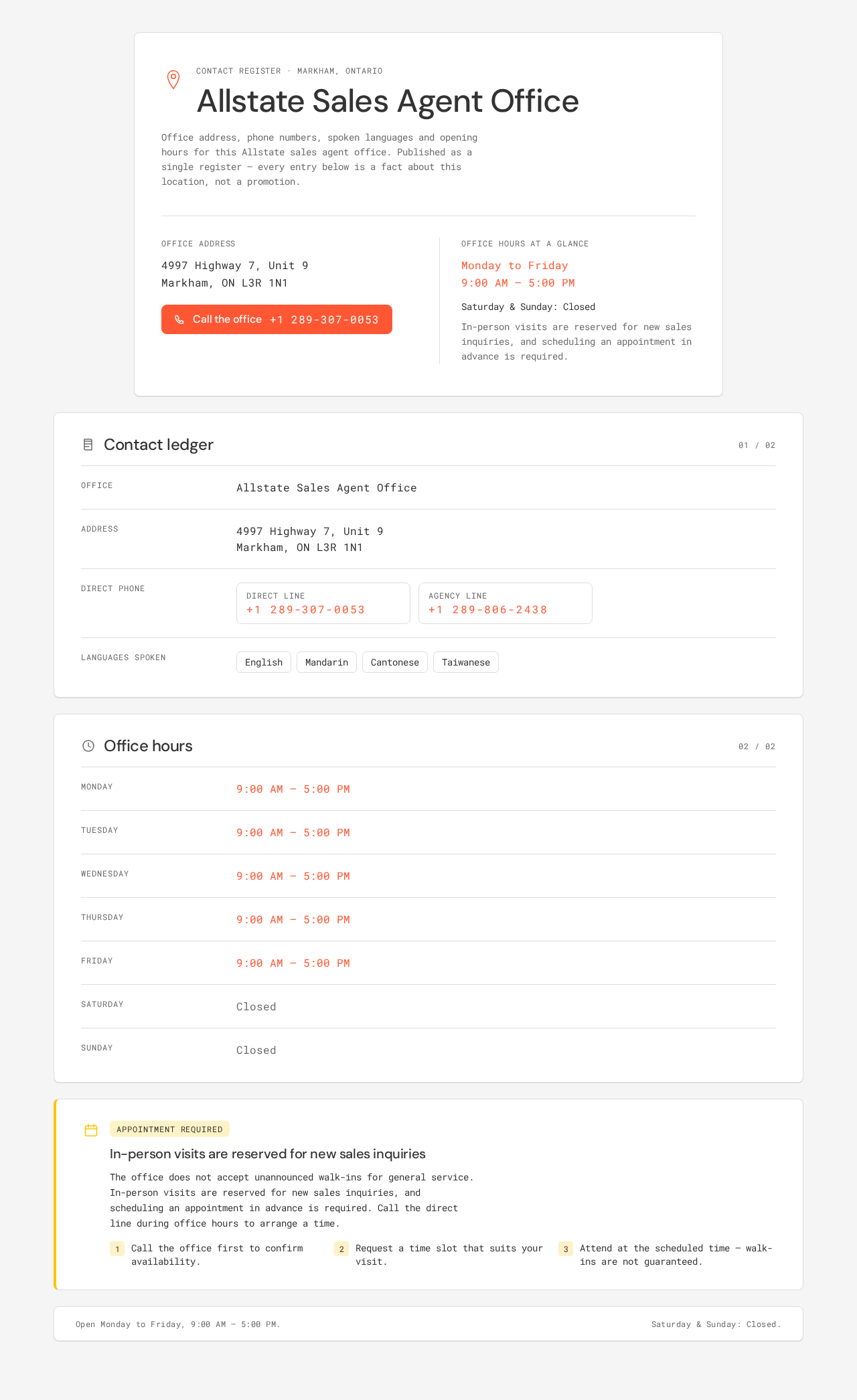 Landing design preview