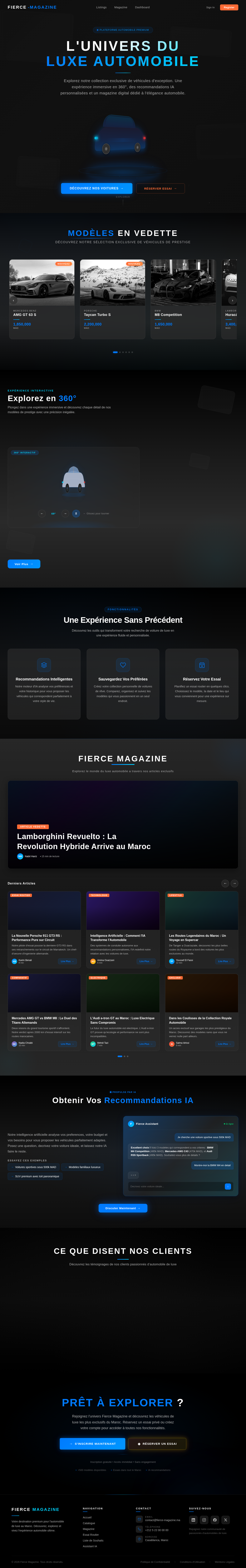 Landing design preview