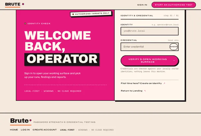 Login