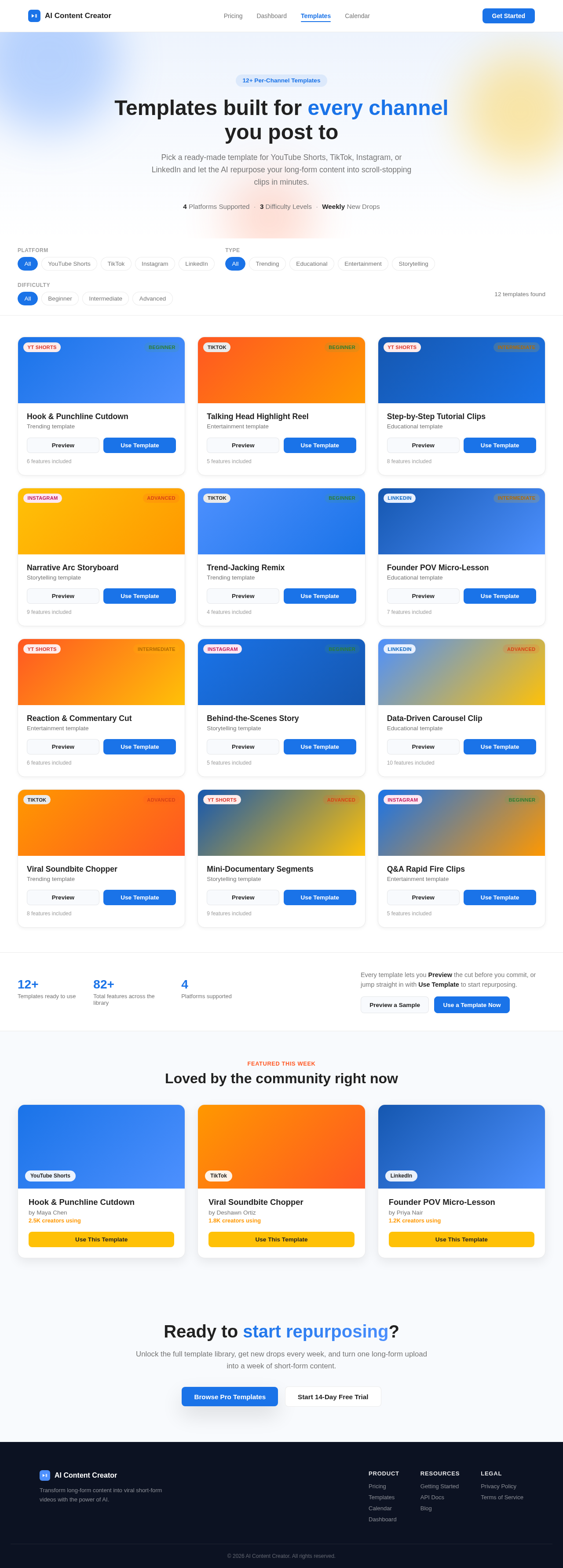 Templates design preview