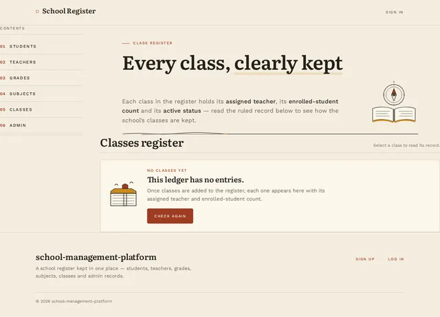 class list