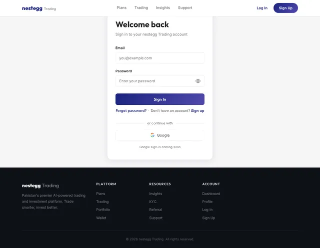 Login
