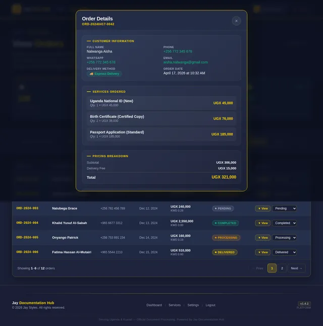 View Orders
