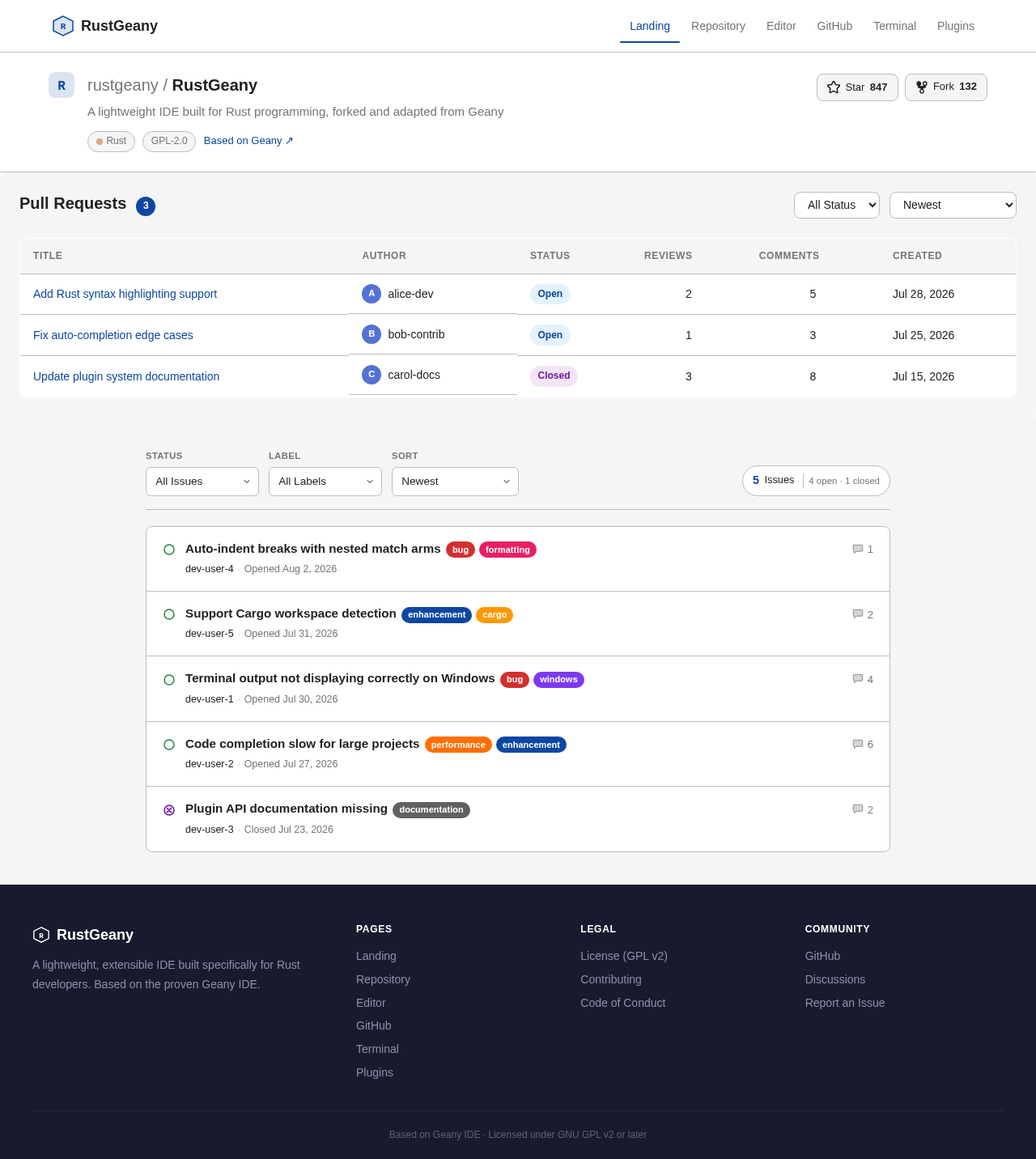 GitHub design preview