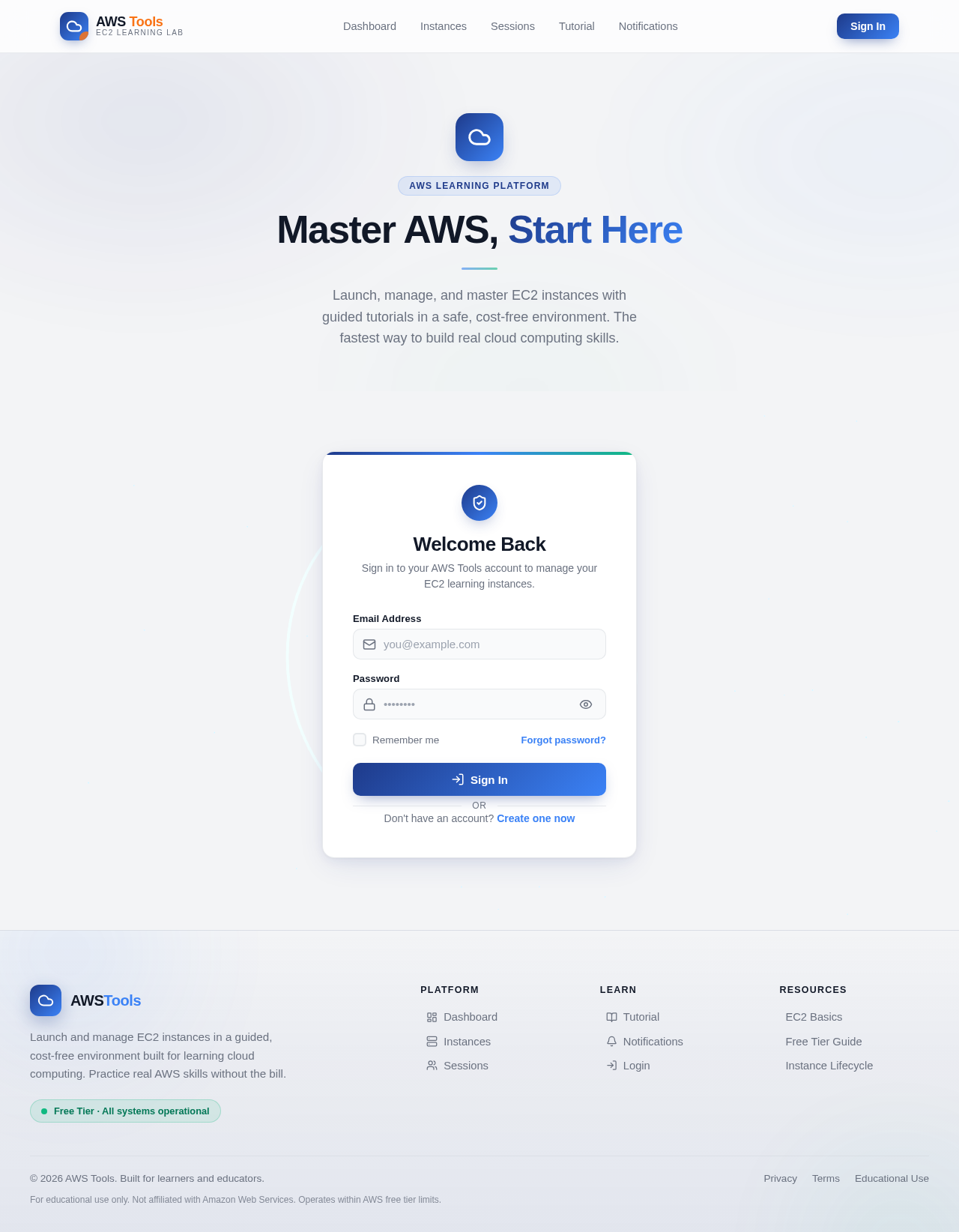 Login design preview