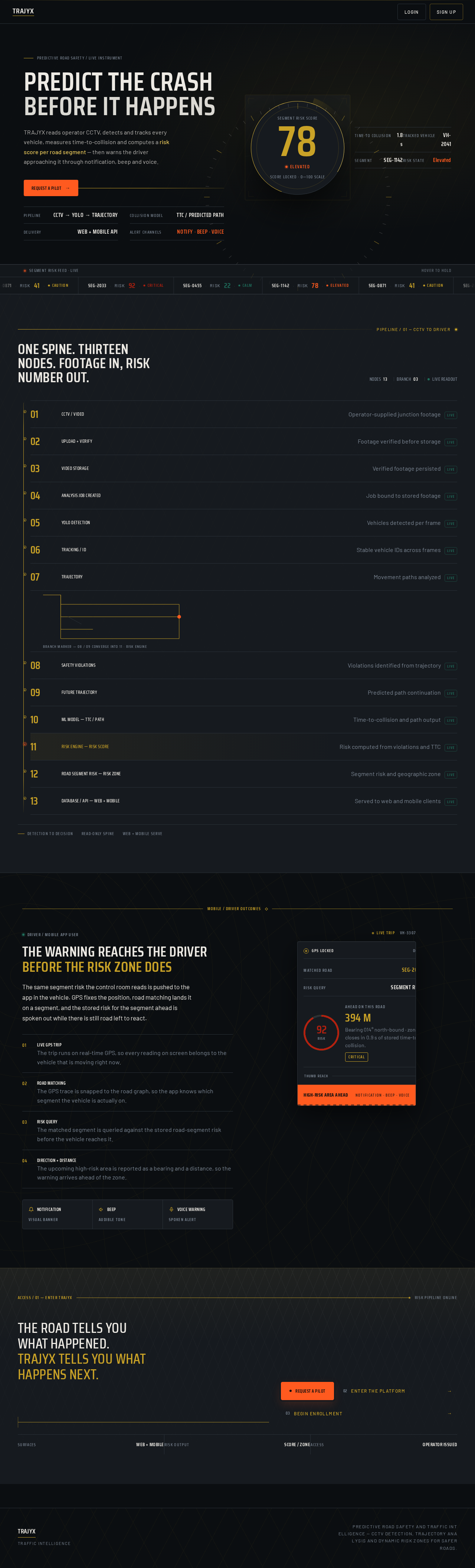 Landing design preview