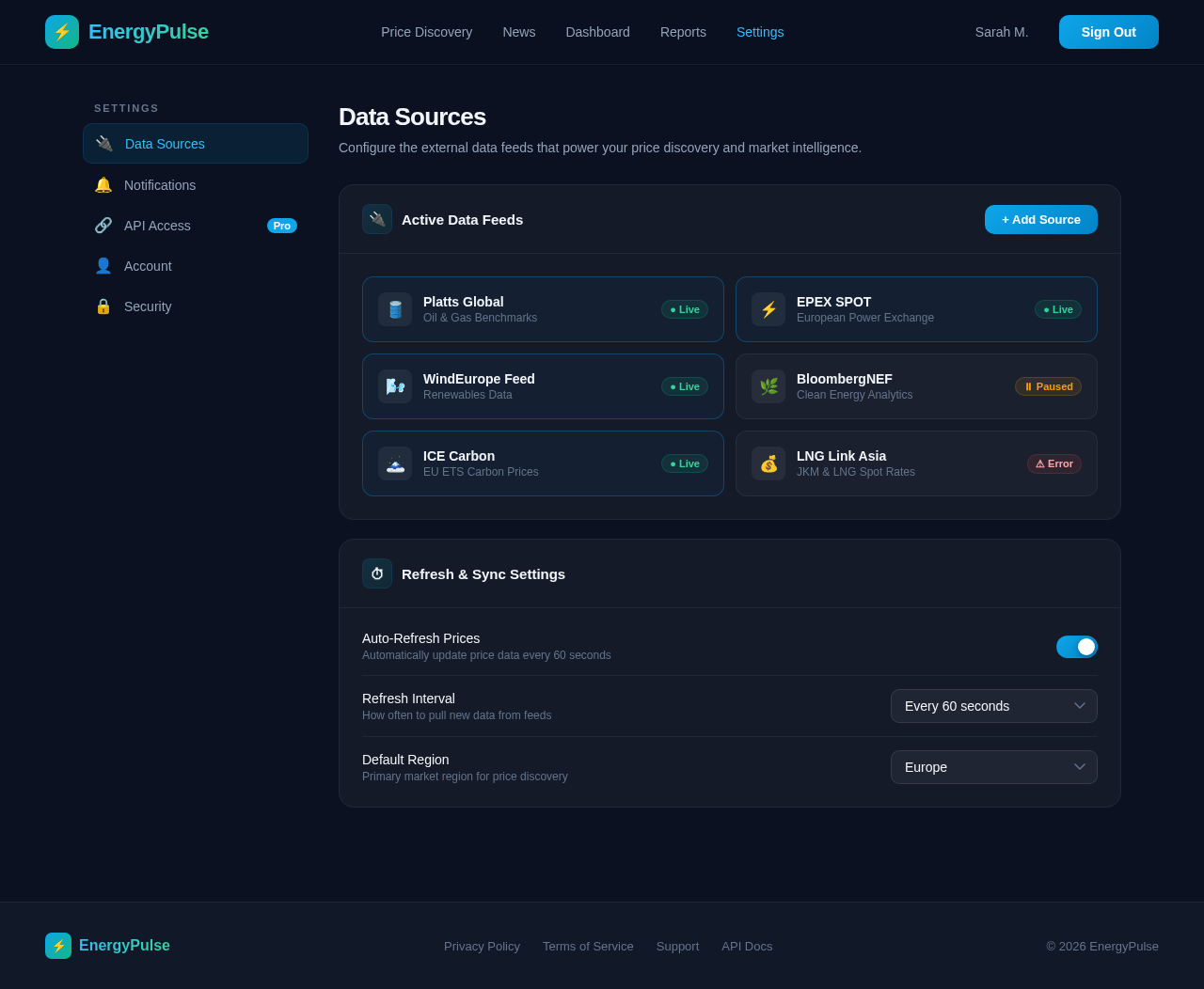 Settings design preview