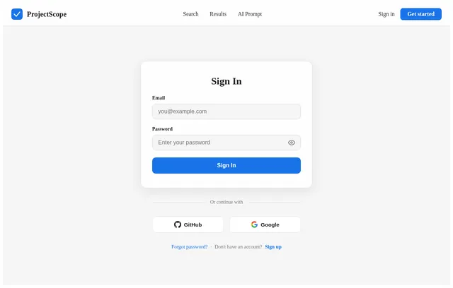 Login