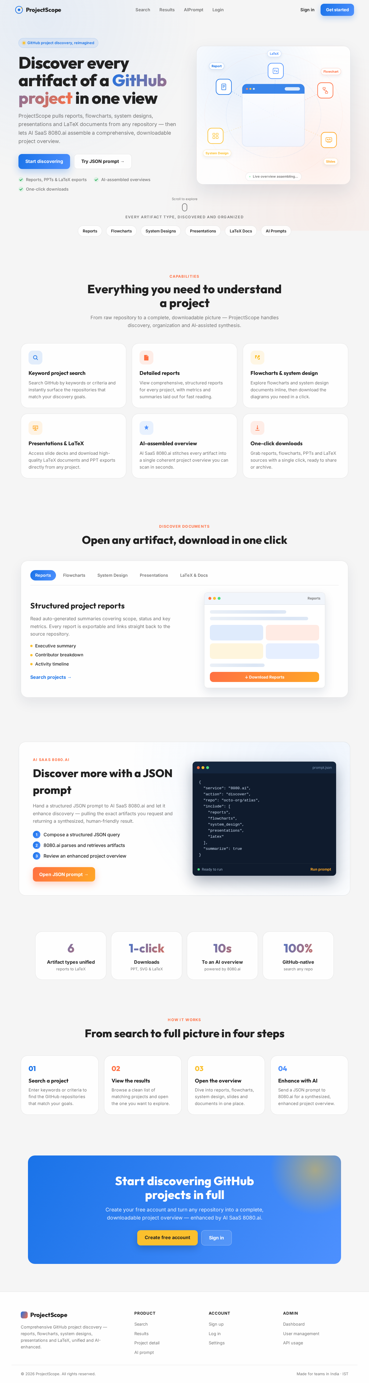 Landing design preview