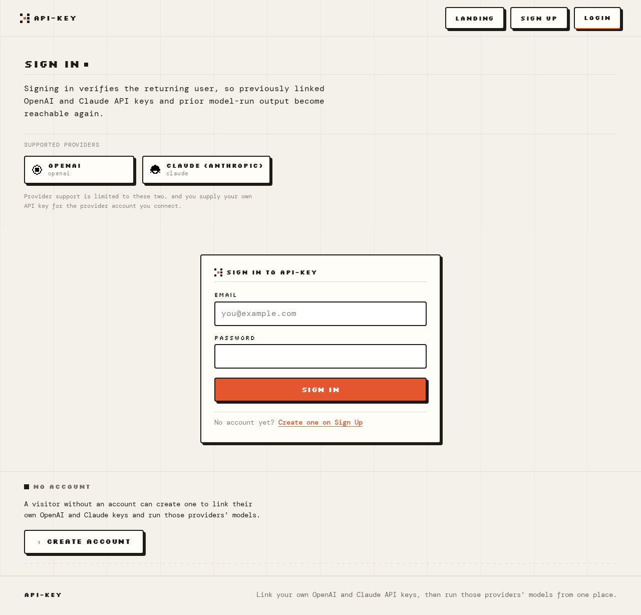 Login design preview