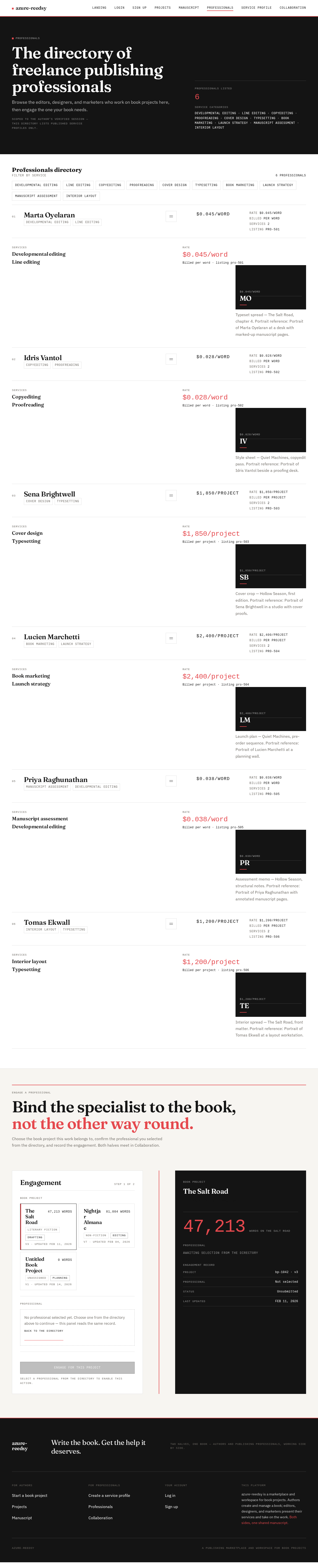 Professionals design preview
