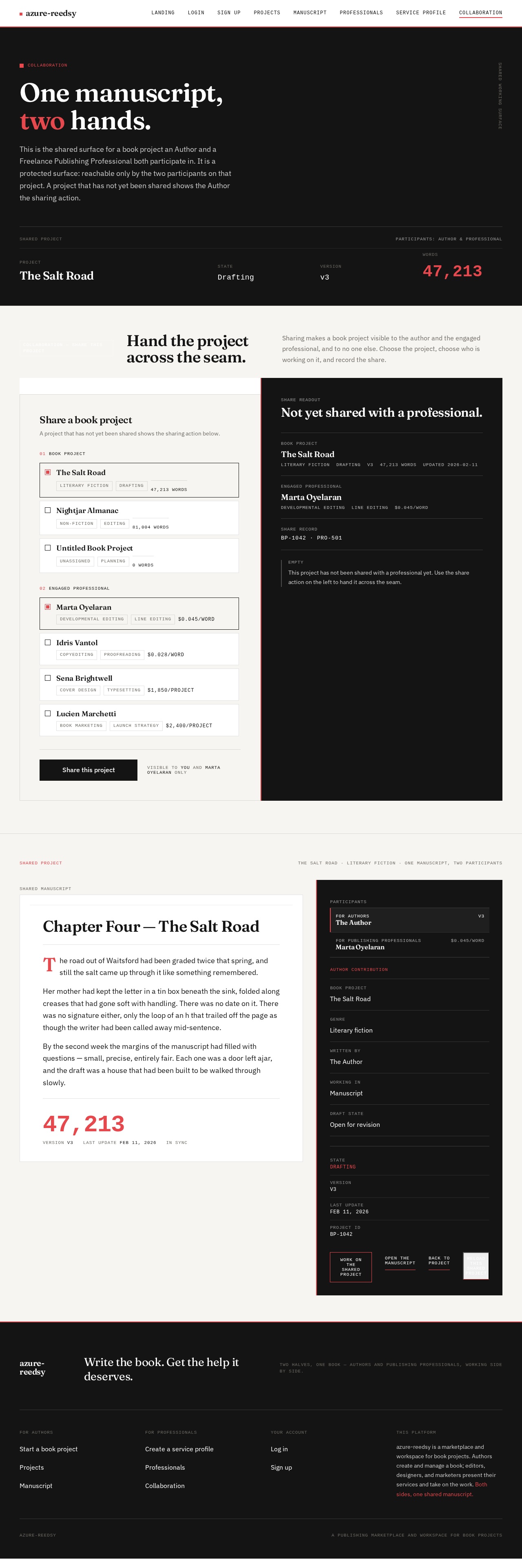 Collaboration design preview
