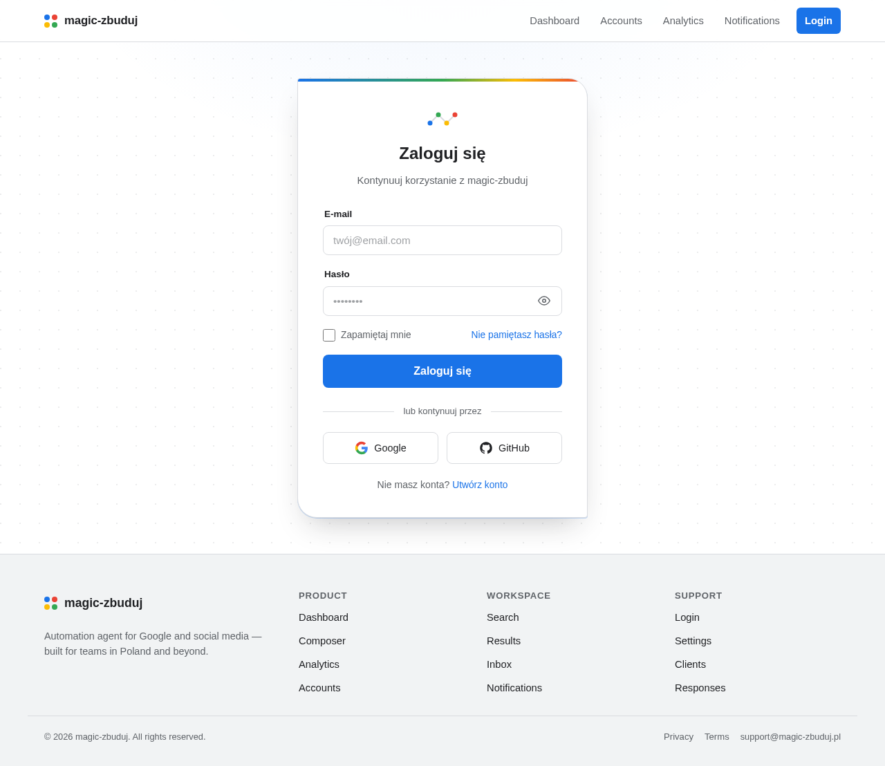 Login design preview