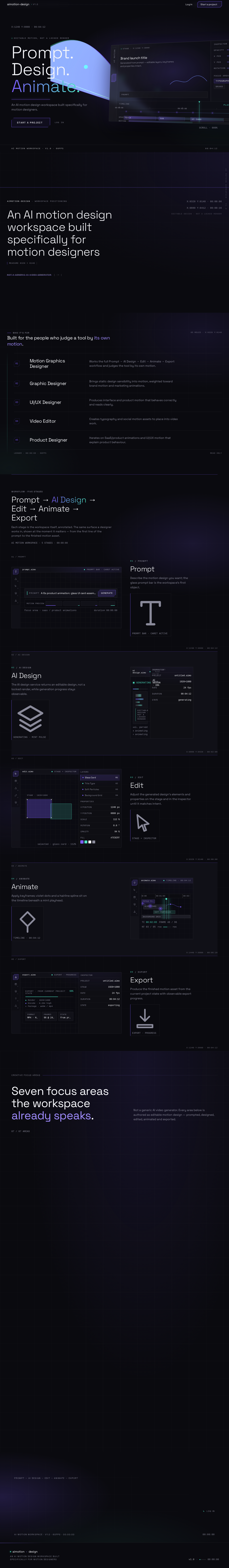 Landing design preview